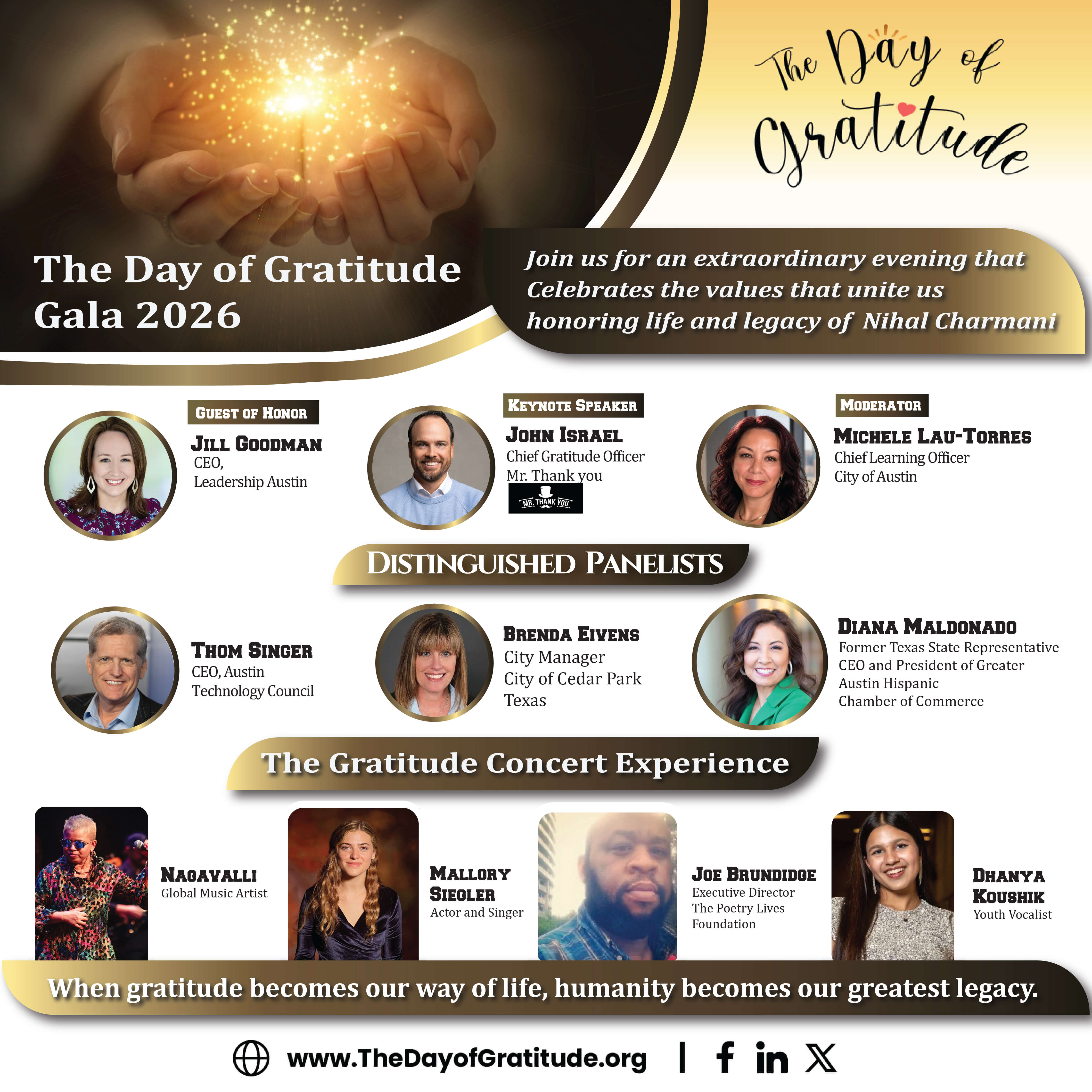 The Day of Gratitude Gala 2025